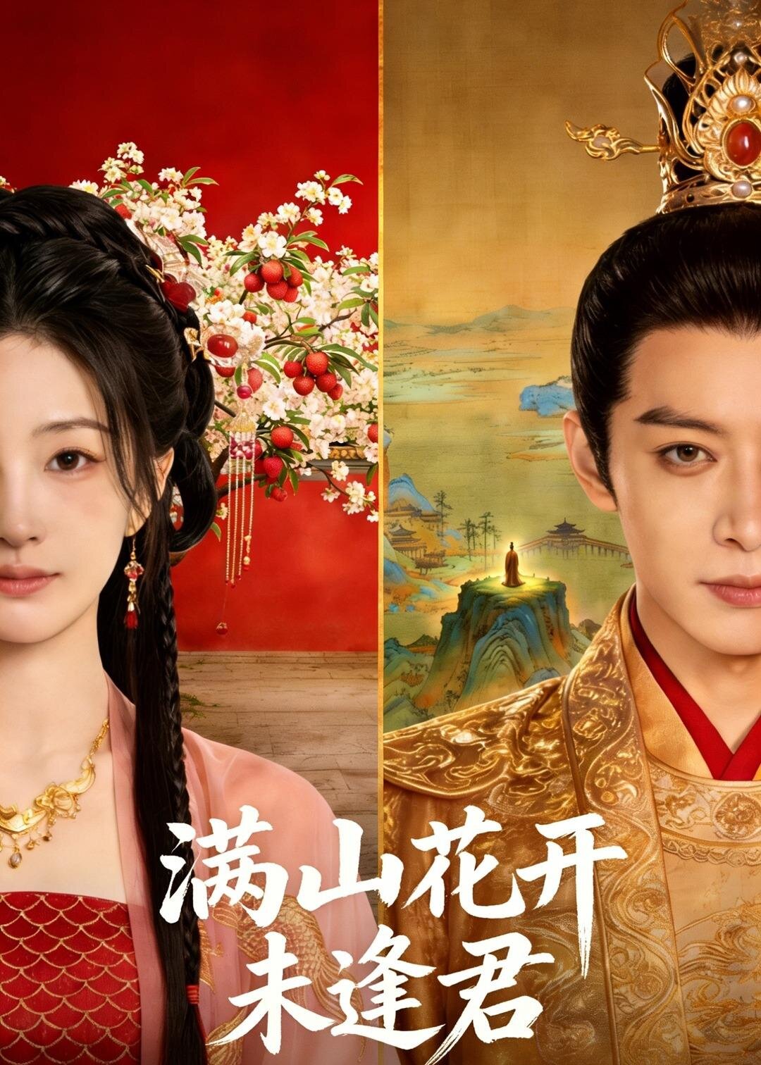 满山花开未逢君